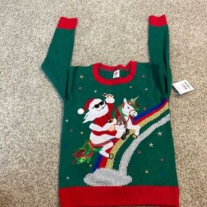Girls Christmas sweater